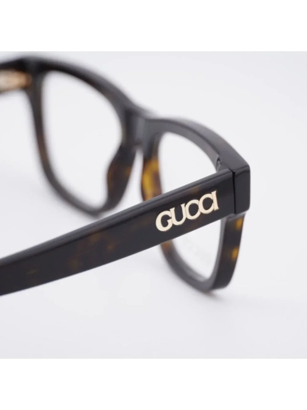 Gucci GG1795O 002 Eyeglasses Havana 52mm Square Frame